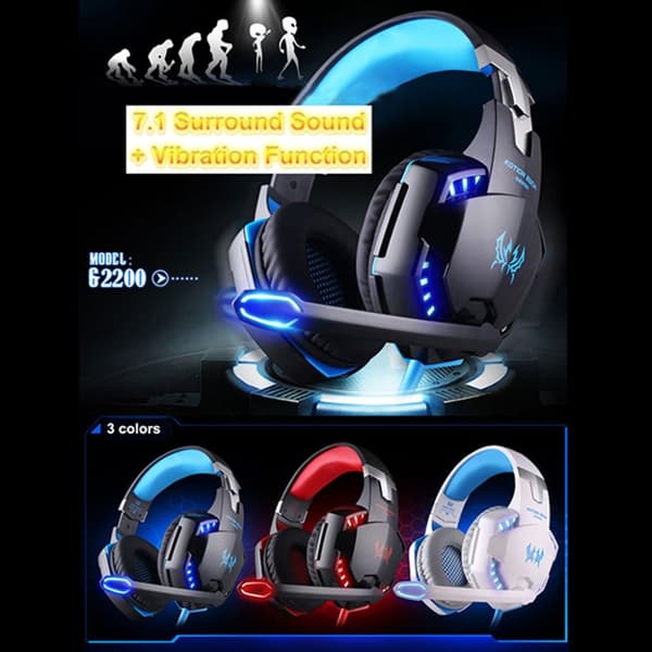 Kotion each G2200 gaming headset 7,1 USB