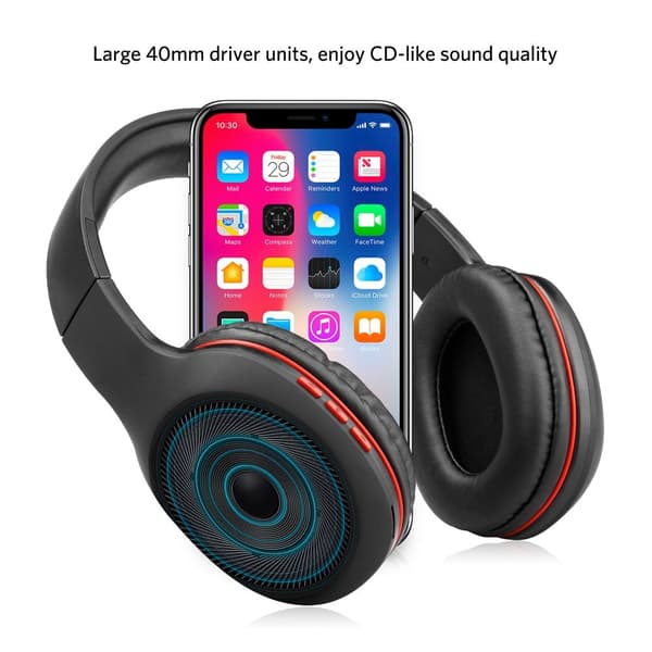 AUSDOM M09 Bluetooth 4.2 med minneskortsplats
