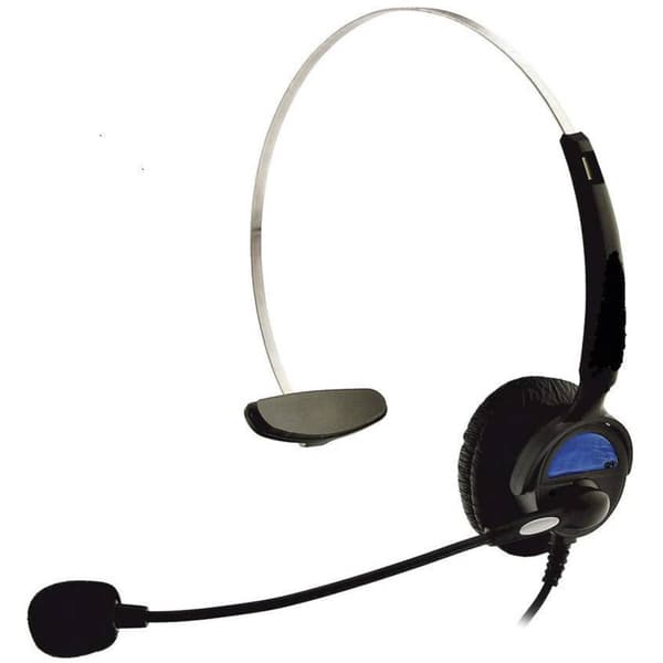 Basetech KJ-97 Telefon On-ear headset Sladd Mono Svart