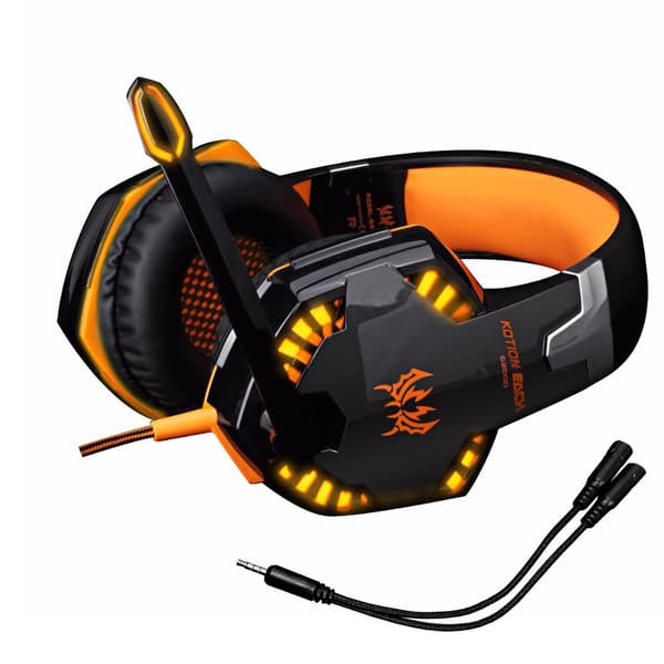 G2000 Pro Gaming Headset - Oranssi