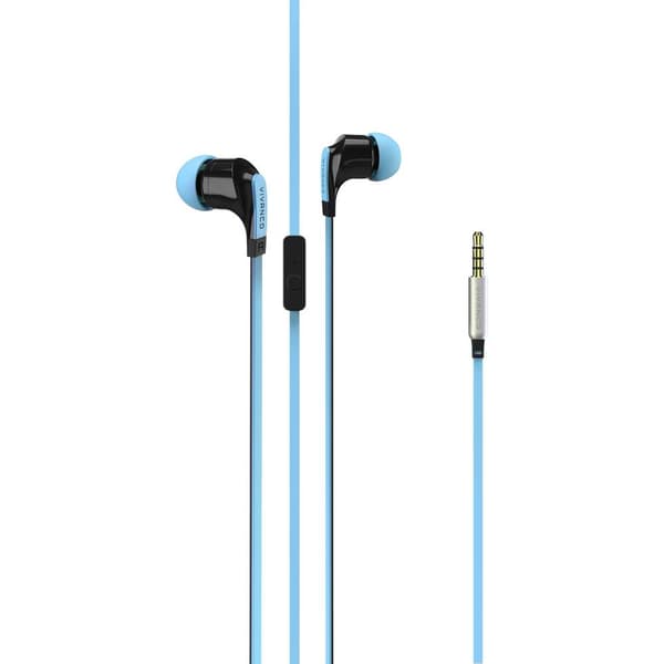 Vivanco Talk 4 In Ear hörlurar Sladd Blå Headset