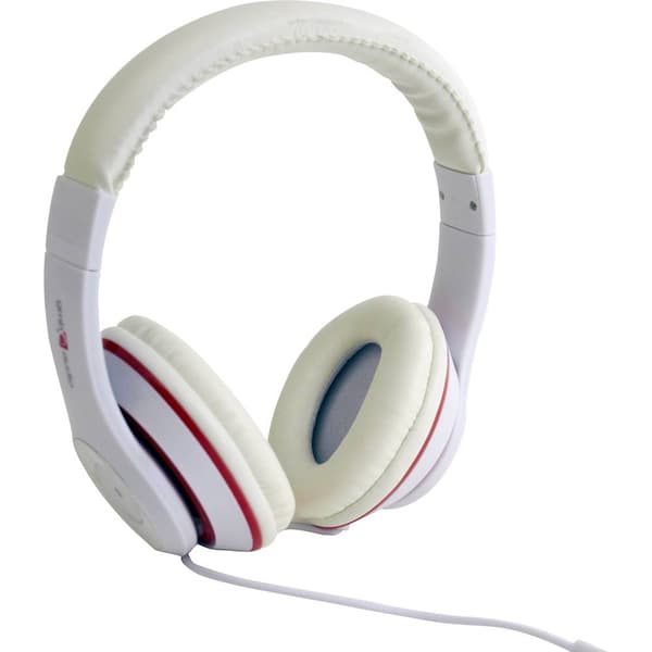 Gembird Los Angeles On Ear hörlurar Sladd Vit Headset