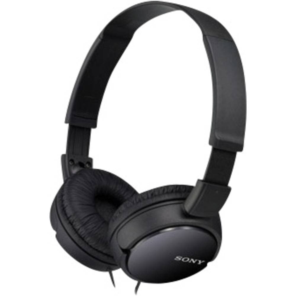 Sony MDR-ZX110 On Ear hörlurar On-ear Svart