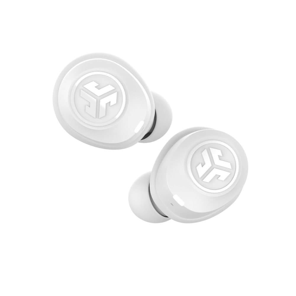 JLab Audio JBuds Air True Earbud, white In ear true wireless earbud Comfortable earbud with 4 hour battery life in earbud and 10 hours in the case