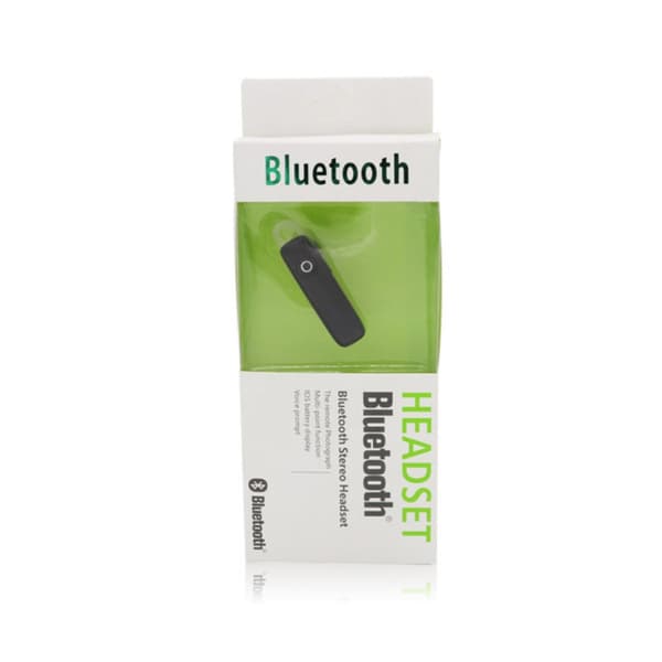Sort trådløs Bluetooth Smart Mini Handsfree Headset Car Driving