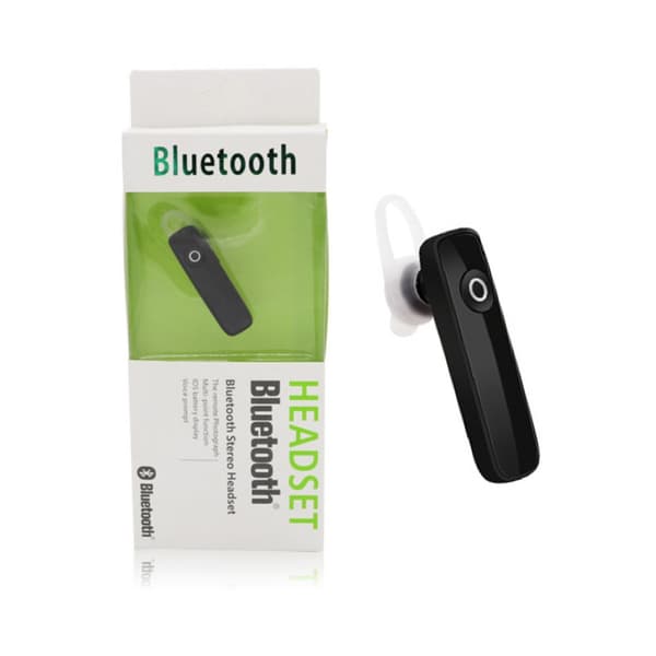 Sort trådløs Bluetooth Smart Mini Handsfree Headset Car Driving