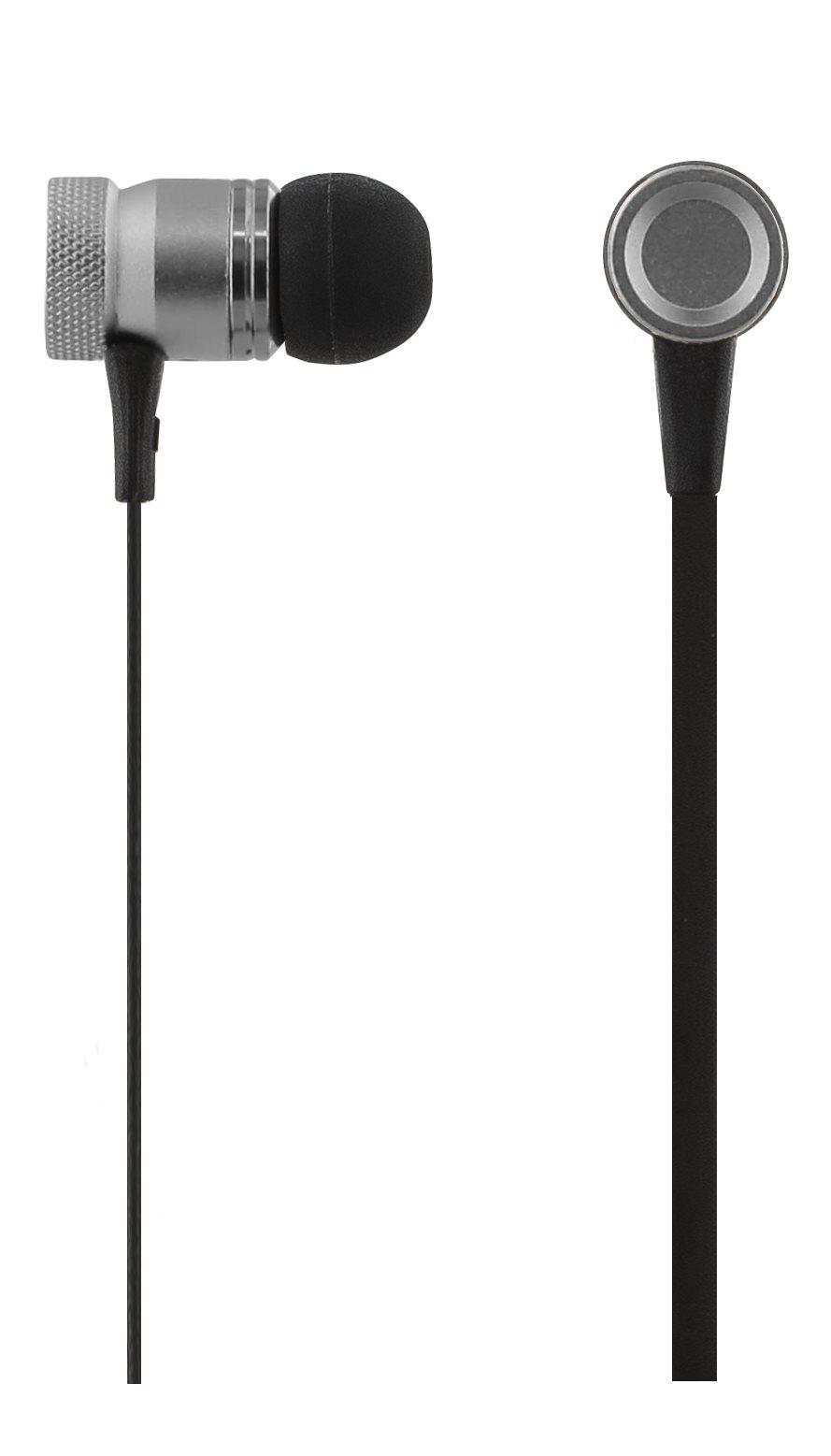 STREETZ Bluetooth headset with neckband, BT 4.1, water resistant, gray