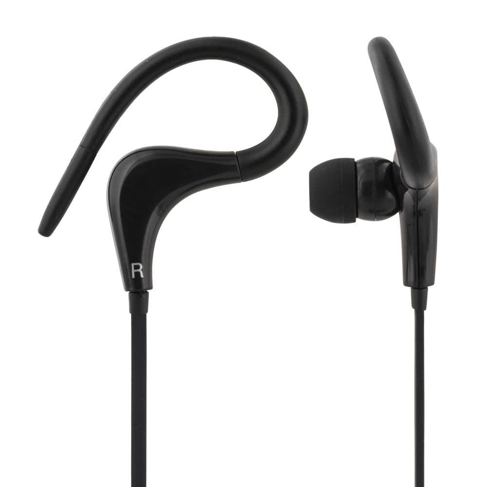 STREETZ sportshøretelefoner med mikrofon, 3,5mm tilslutning, ørekrog