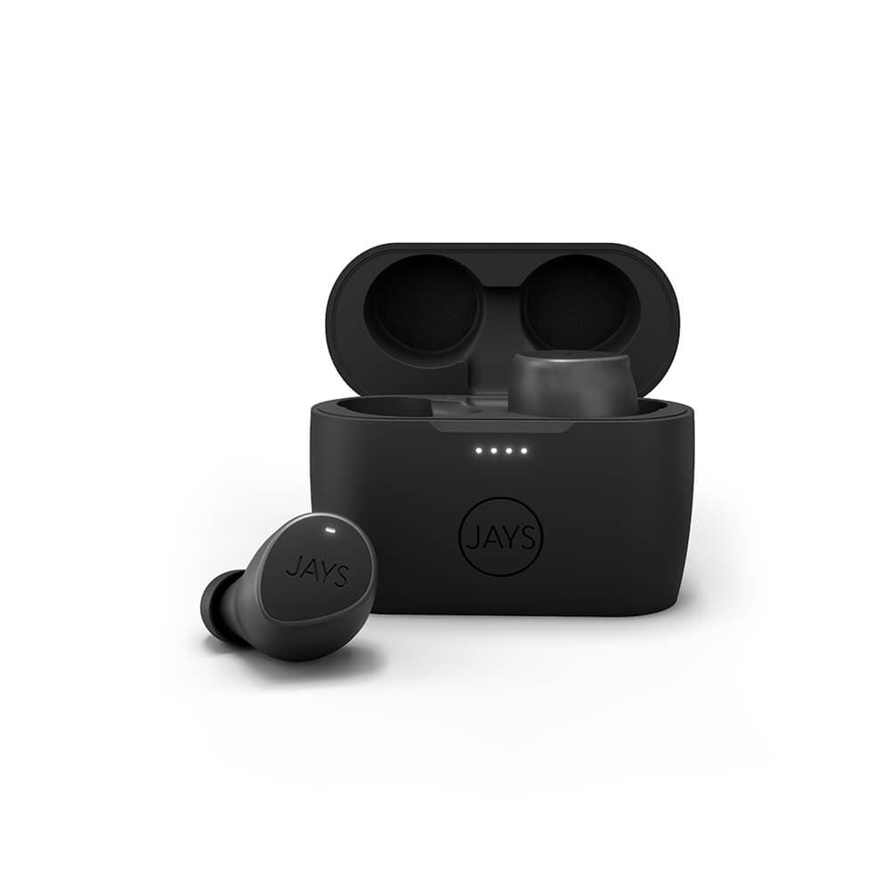 JAYS Hovedtelefon m-Seven TWS True Wireless In-Ear Sort