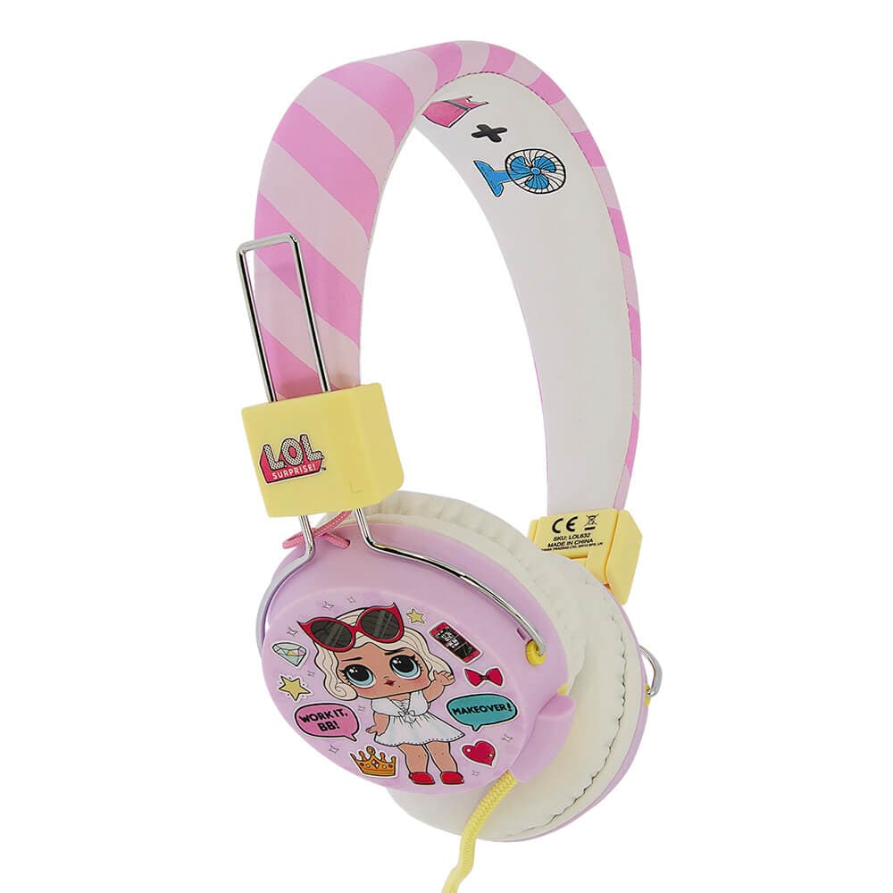 LOL Hovedtelefon Tween On-Ear 100dB Glam Club