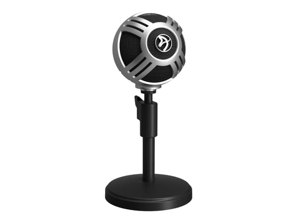 Arozzi Sfera Pro - Mikrofon - USB - silver