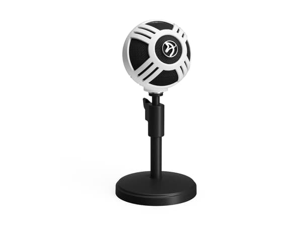 Arozzi Sfera - Mikrofon - USB - hvit