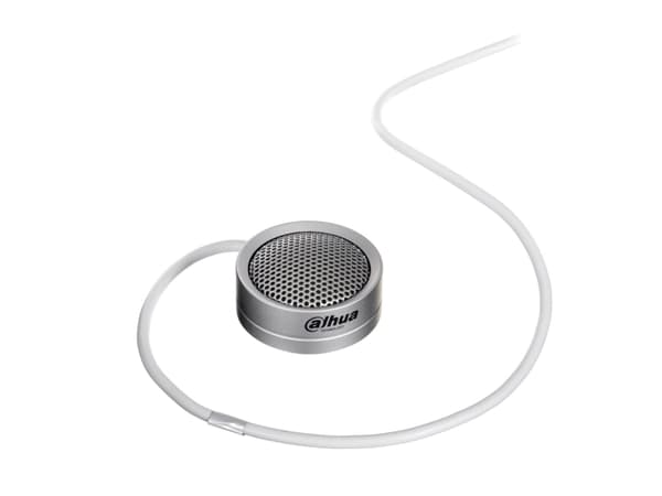 Dahua Technology HAP120, Mikrofon huvud, Sølv, 40 mA, 600 ohm (O), 16 kHz, 600 ohm (O)