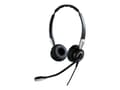 Miniatyrbilde 4 av 5: Jabra Biz 2400 II QD Duo NC Wideband Balanced Hodesett Koblet med ledninger (ikke trådløs) Hodebånd Kontor/kundesenter Bluetooth Sort, Sølv