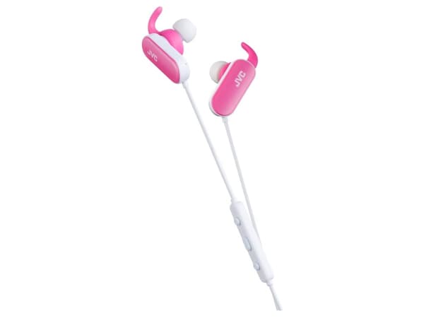 JVC HA-EBT5-P-E, Trådlös, 20 - 20000 hz, Idrott, 15 g, Headset, Rosa, Vit
