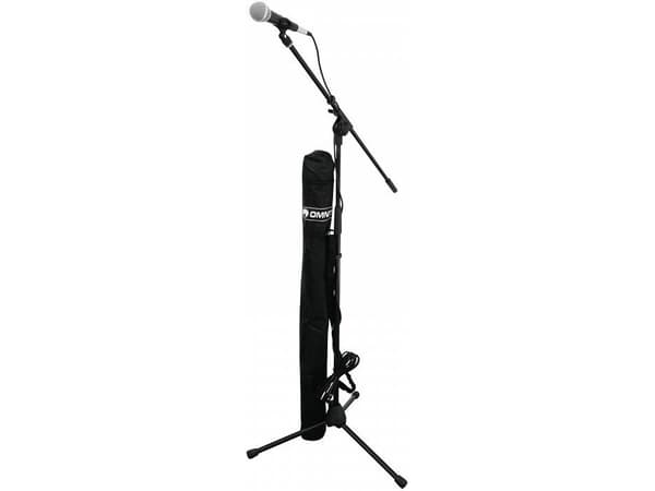 Omnitronic 13995010, Scene/opptreden, Kardioide, Dynamisk, Koblet med ledninger (ikke trådløs), XLR-3, Sort
