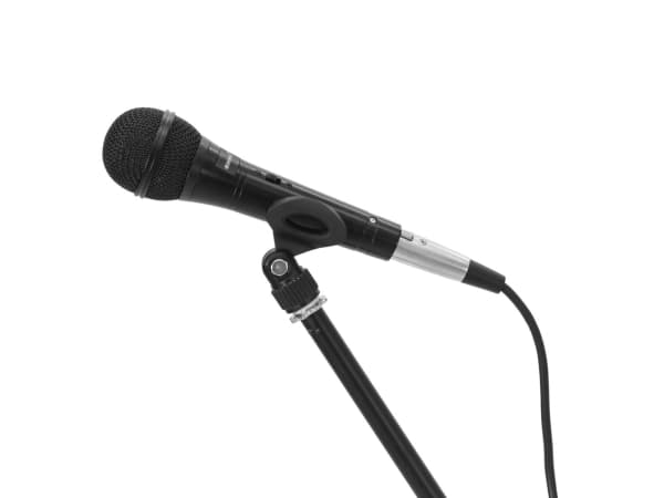 Omnitronic 13995010, Scene/opptreden, Kardioide, Dynamisk, Koblet med ledninger (ikke trådløs), XLR-3, Sort