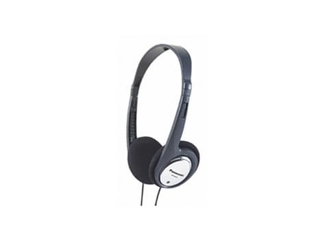 Panasonic RP-HT030E-S - Hodetelefoner - on-ear - kablet - 3,5 mm jakk - sølv