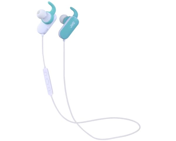 JVC HA-EBT5-A-E, Trådlös, 20 - 20000 hz, Idrott, 15 g, Headset, Blå, Vit