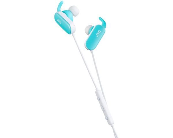 JVC HA-EBT5-A-E, Trådlös, 20 - 20000 hz, Idrott, 15 g, Headset, Blå, Vit