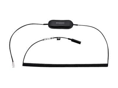 Jabra GN1200 - Hodesettadapter - RJ-9 hann til minijakk hunn - 2 m