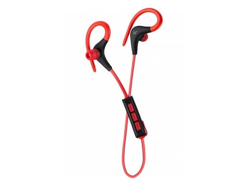 KitSound Race, Trådløs, Idretter, 18 g, Hodesett, Sort, Rød