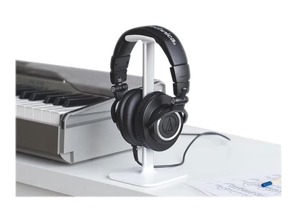 Bluelounge Posto - Skrivebordsstativ for hodetelefoner - hvit
