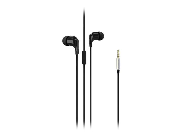 Vivanco Talk 4, Kuulokkeet, In-ear, Calls/Music, Musta, Kaksikanavainen, 1,2 m