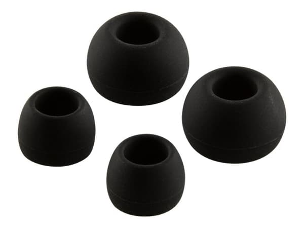 LogiLink Sports-Fit In-Ear Headset - Ørepropper med mikrofon - i øret - kablet - 3,5 mm jakk - svart