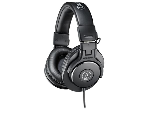 Audio-Technica ATH M30X - M Series - hodetelefoner - full størrelse - kablet - 3,5 mm jakk