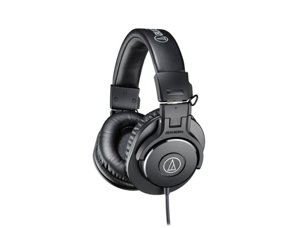 Audio-Technica ATH M30X - M Series - hodetelefoner - full størrelse - kablet - 3,5 mm jakk