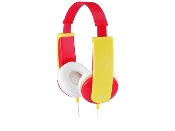 JVC TINYPHONES HA-KD5 - Hodetelefoner - full størrelse - kablet - 3,5 mm jakk - rouge