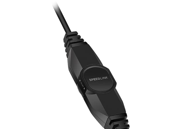 SPEEDLINK CONIUX - Headset - fullstorlek - kabelansluten - svart