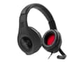 Miniatyrbild 1 av 5: SPEEDLINK CONIUX - Headset - fullstorlek - kabelansluten - svart