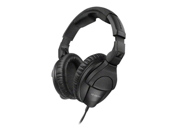 Sennheiser HD 280 PRO, Langallinen, 8 - 25000 Hz, Musiikki, 285 g, Kuulokkeet, Musta