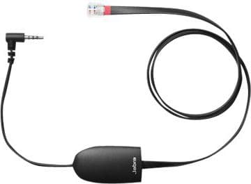 Jabra EHS Adapter - Headset-adapter - 88 cm - för PRO 920, 925, 930, 935, 9450, 9460, 9465, 9470; Panasonic KX-DT543, DT546, NT553, NT556