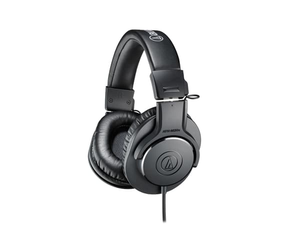 Audio-Technica ATH-M20X, Langallinen, 15 - 20000 Hz, Musiikki, 190 g, Kuulokkeet, Musta