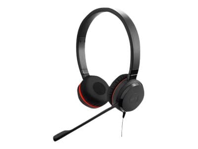 Jabra Evolve 30 II MS stereo - Hodesett - on-ear - kablet - USB, 3,5 mm jakk - Certified for Skype for Business