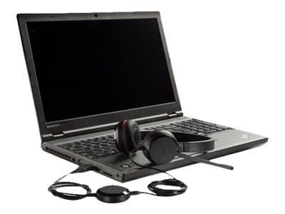 Jabra Evolve 30 II MS stereo - Hodesett - on-ear - kablet - USB, 3,5 mm jakk - Certified for Skype for Business