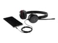Miniatyrbilde 5 av 5: Jabra Evolve 30 II MS stereo - Hodesett - on-ear - kablet - USB, 3,5 mm jakk - Certified for Skype for Business