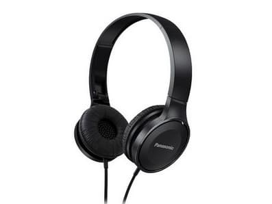 Panasonic RP-HF100E, Langallinen, 10 - 23000 Hz, Puhelut/Musiikki, 137 g, Kuulokkeet, Musta
