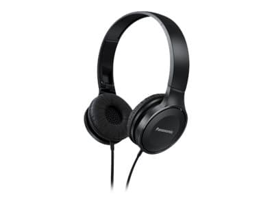 Panasonic RP-HF100E - Hovedtelefoner - på øret - kabling - 3,5 mm jackstik