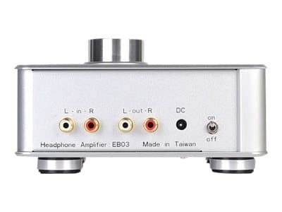 SilverStone Ensemble EB03 - Kuulokevahvistin - hopea