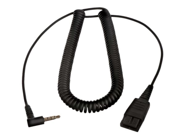 Jabra PC CORD - Hodetelefonkabel - minijakk hann til Quick Disconnect - for BIZ 1500, 2300, 2400
