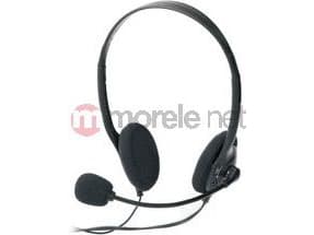 Ednet Headset, Langallinen, 20 - 20000 Hz, Puhelut/Musiikki, Kuulokkeet, Musta