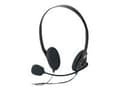 Pikkukuva 1 / 5: Ednet Headset, Langallinen, 20 - 20000 Hz, Puhelut/Musiikki, Kuulokkeet, Musta