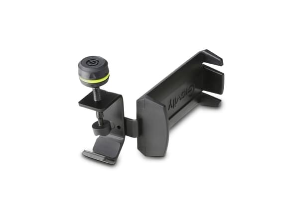 Gravity HP HMS 01 B, Hodetelefonholder, Plast, Stål, 175 g, Sort