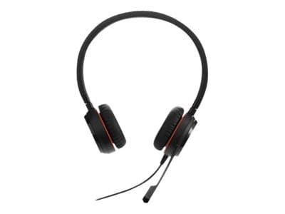 Jabra Evolve 30 II MS stereo - Headset - fuld størrelse - kabling - minijack, 4 pol