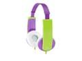 Miniatyrbilde 1 av 5: JVC TINYPHONES HA-KD5 - Hodetelefoner - full størrelse - kablet - 3,5 mm jakk - fiolett