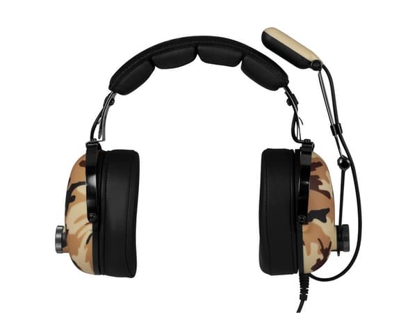 ARCTIC P533 Military, Koblet med ledninger (ikke trådløs), Spilling, 20 - 20000 Hz, 375 g, Hodesett, Kamuflasje